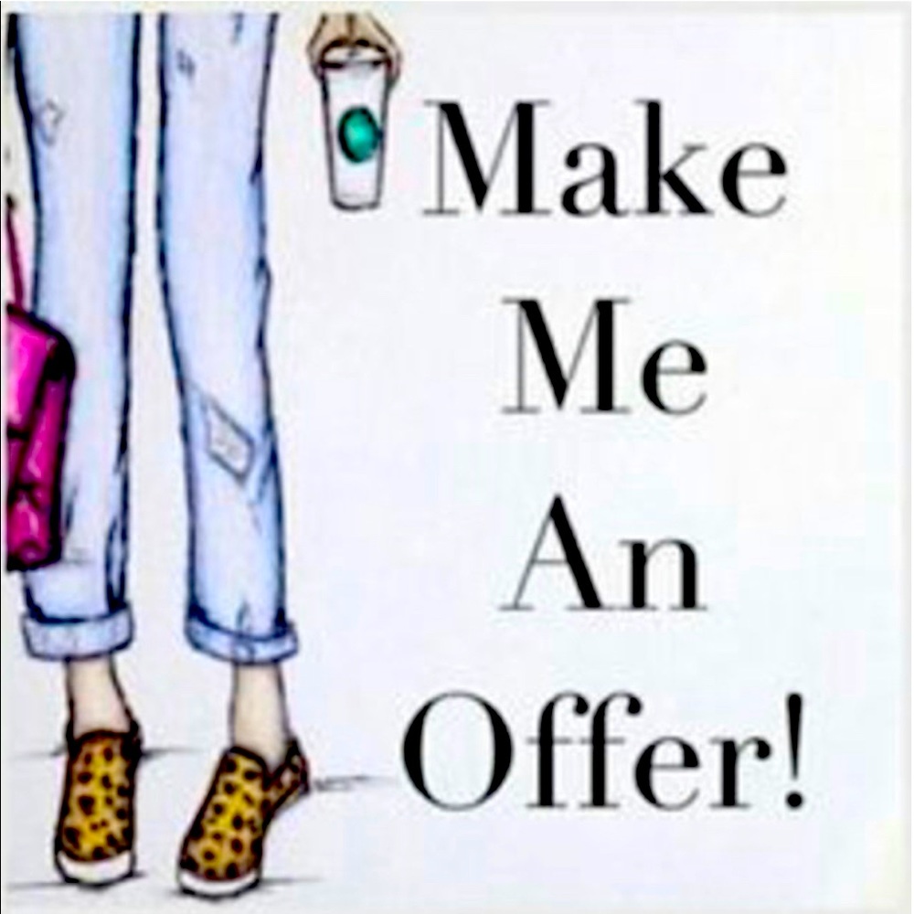 Like an item, but not the price? Make me an offer!